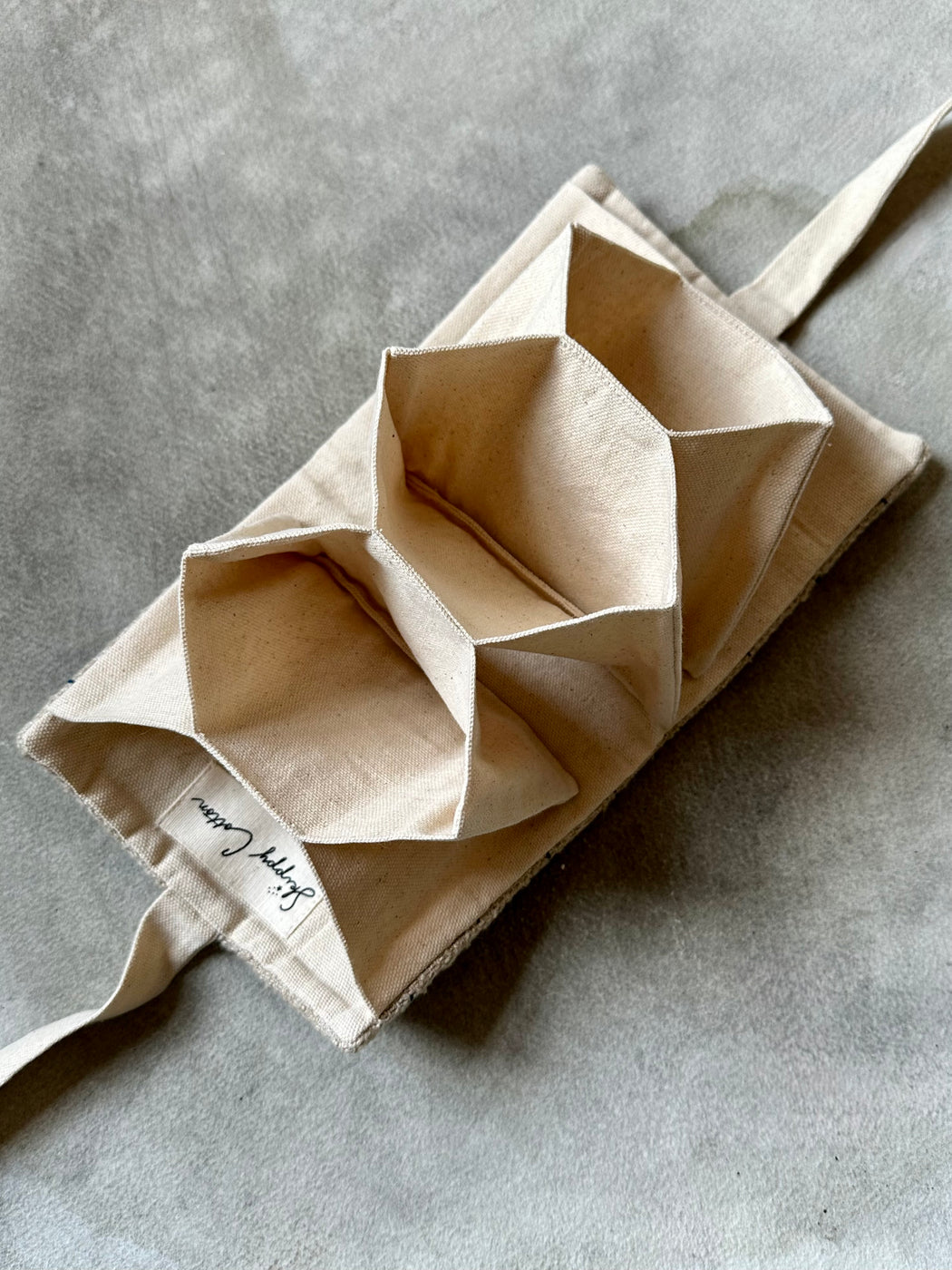 "Accordian Catch-All Pouch" by Emma Mierop