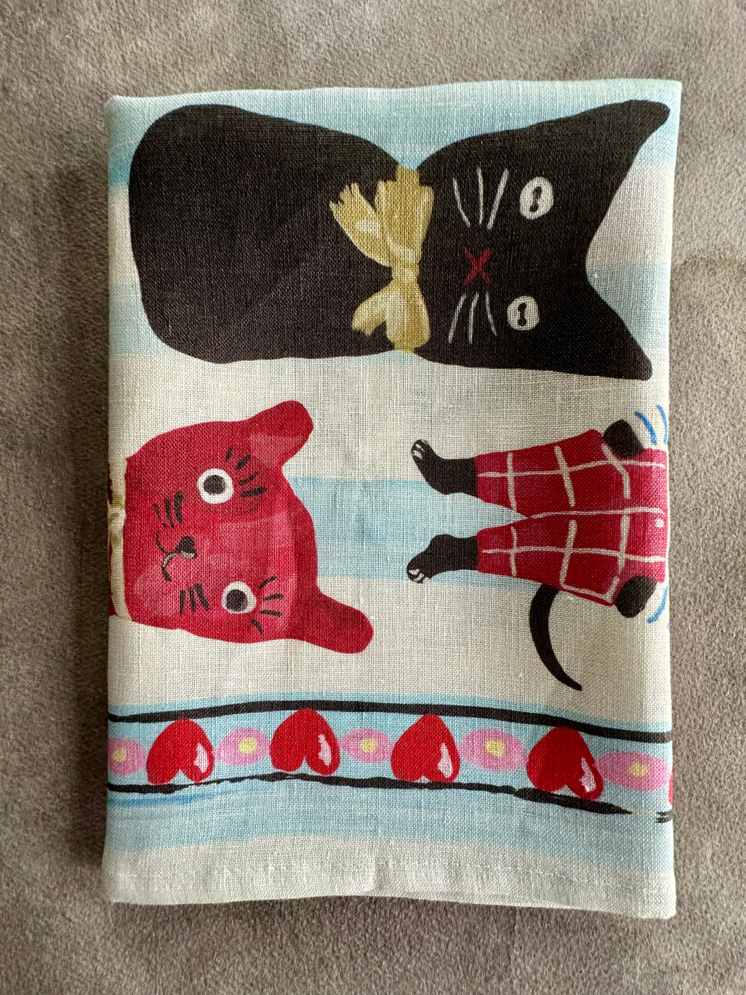 Nathalie Lete "Toy Parade" Linen Tea Towel