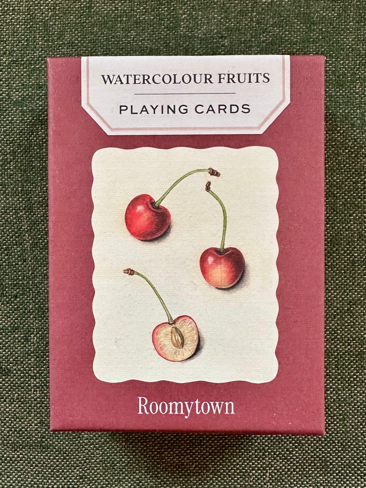 "Watercolour Fruits" Playing Cards — Pittsburgh Mercantile