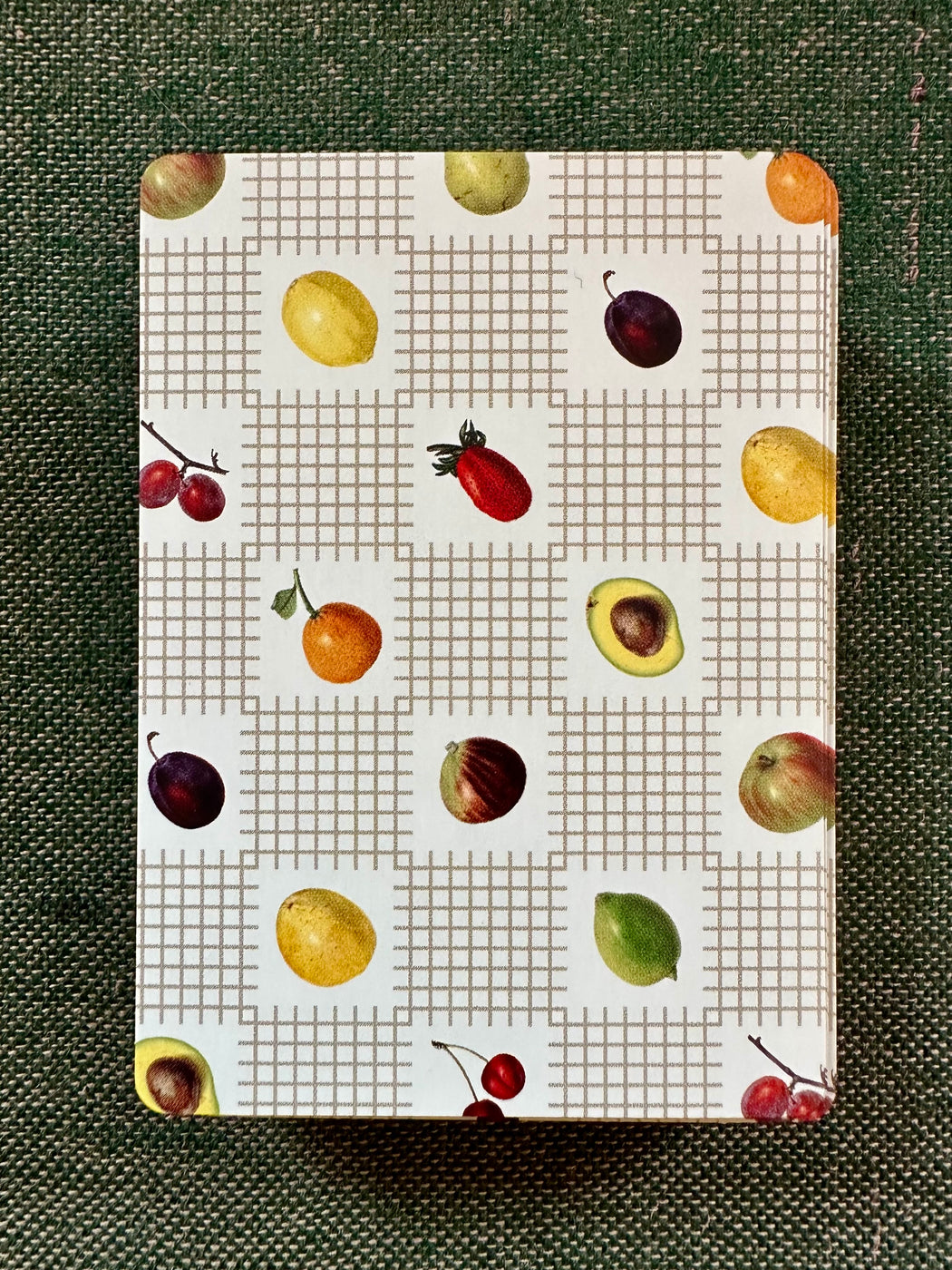 "Watercolour Fruits" Playing Cards