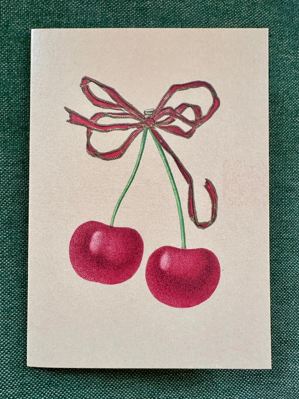 "Cherries" Greeting Card