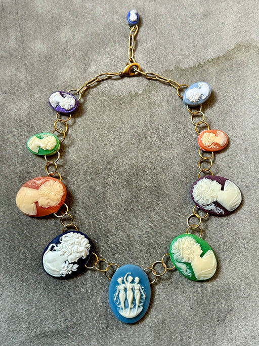 "Cameo" Necklace by Gay Isber