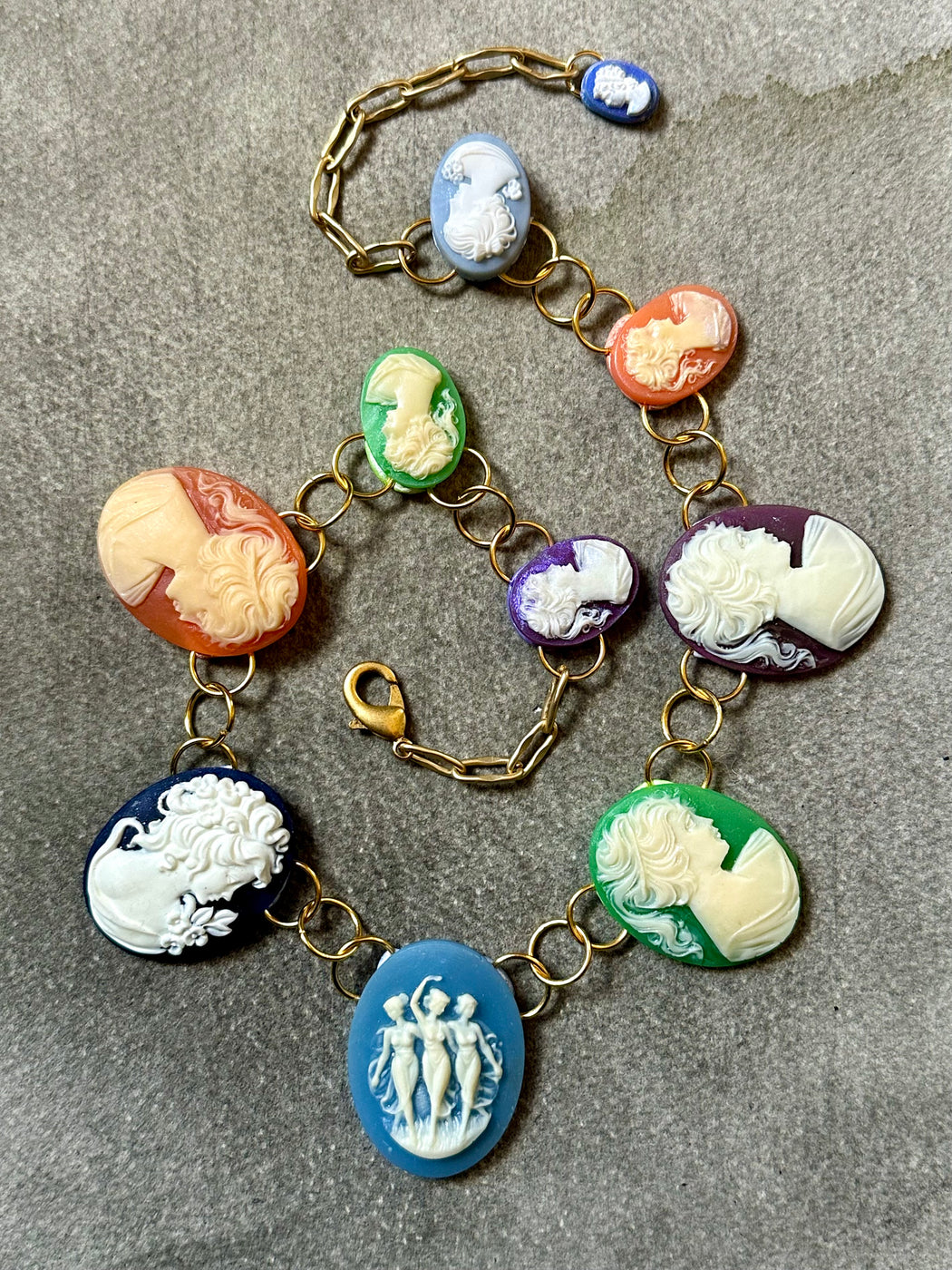 "Cameo" Necklace by Gay Isber
