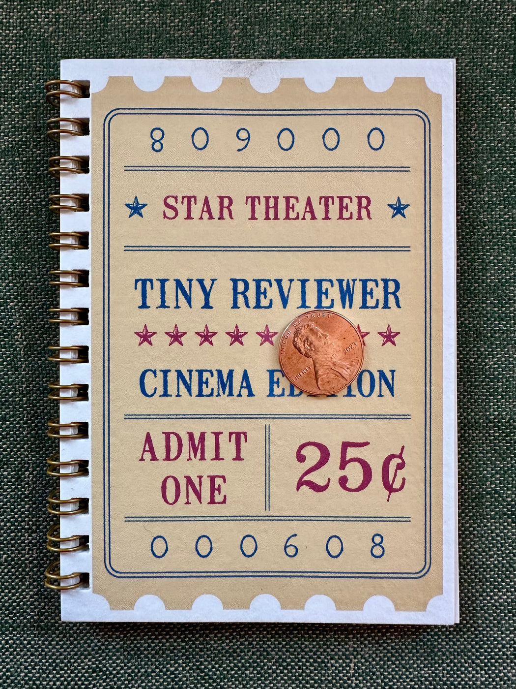 "Tiny Reviewer" Cinema Notebook