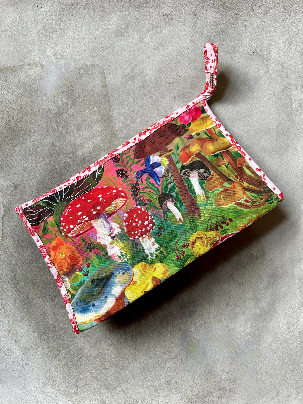 Nathalie Lete "Mushrooms" Large Pouch