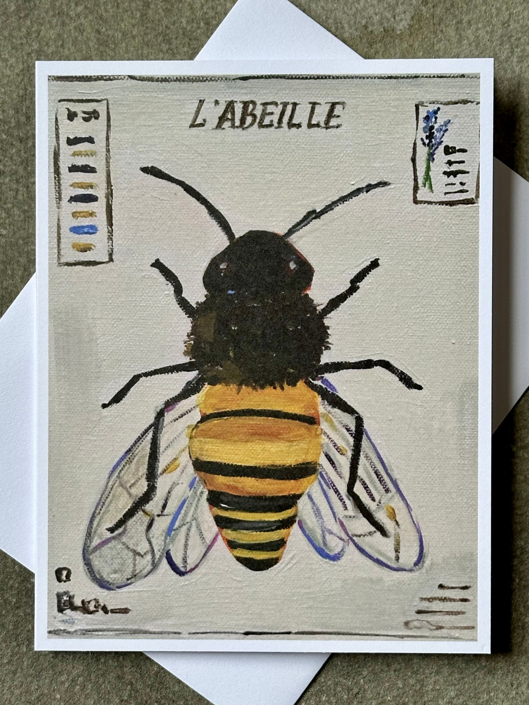 "Honey Bee" Card by Mindy Carpenter