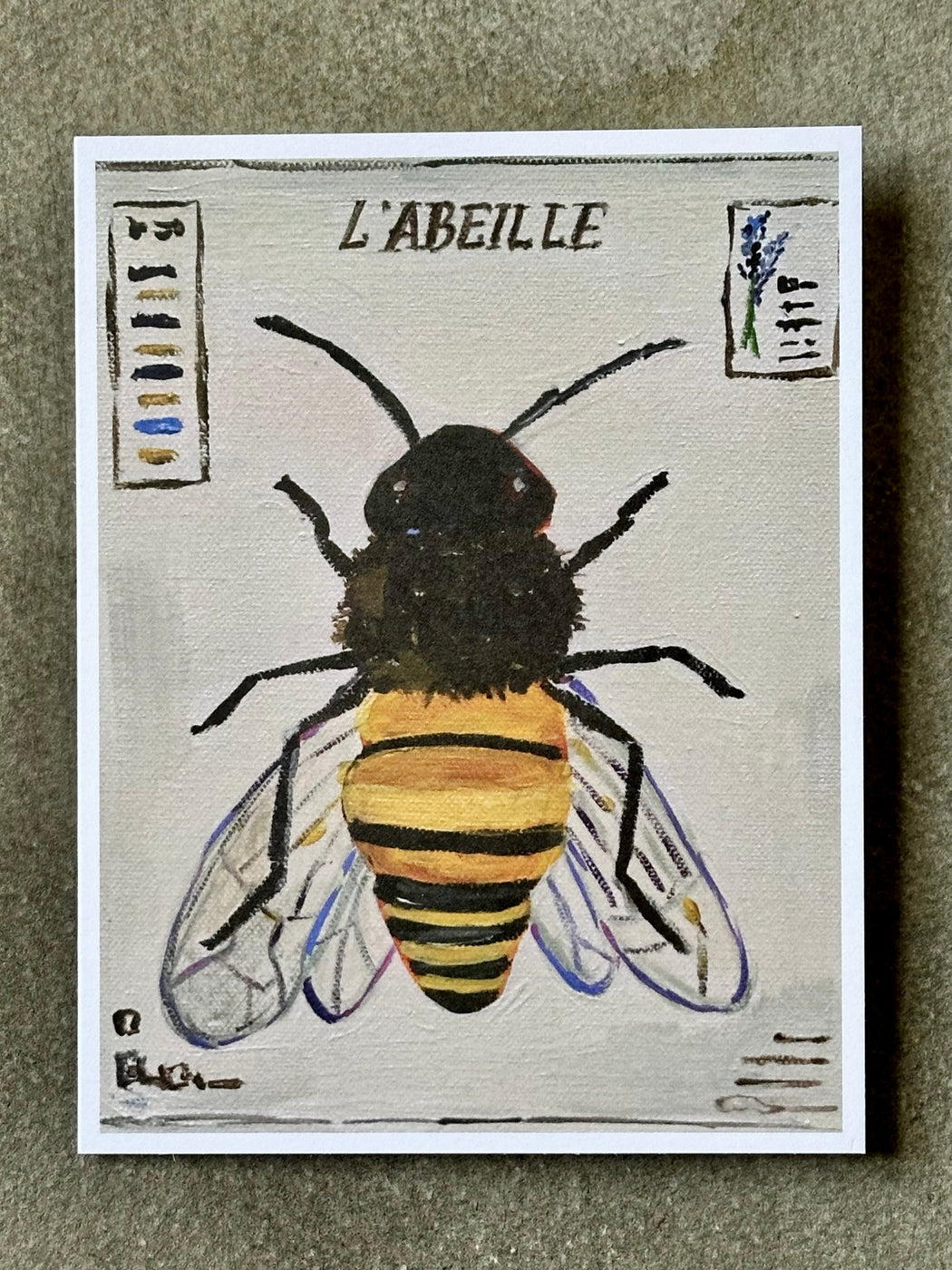"Honey Bee" Card by Mindy Carpenter