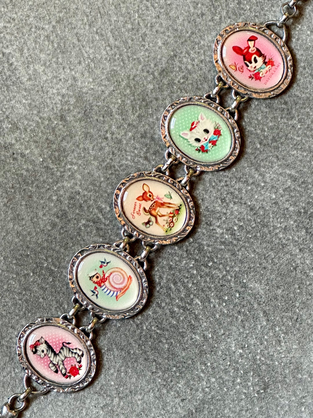 "Woodland Friends" Bracelet by Karyn Cantor