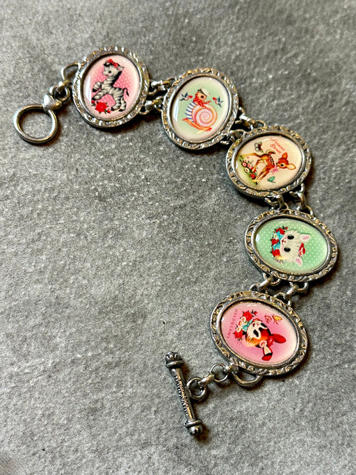 "Woodland Friends" Bracelet by Karyn Cantor