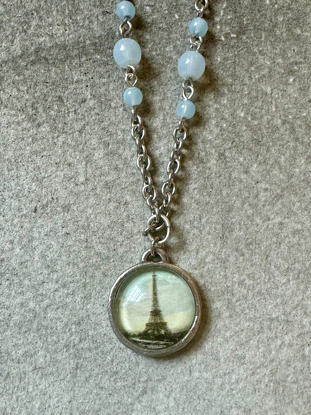 "Eiffel Tower" Necklace by Karyn Cantor