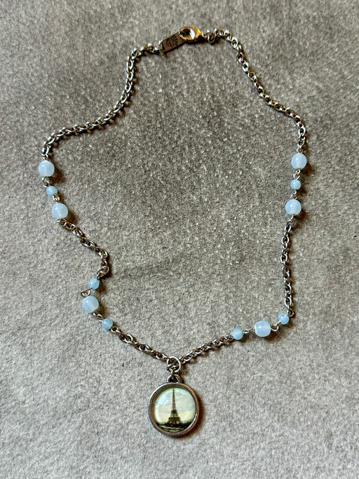 "Eiffel Tower" Necklace by Karyn Cantor