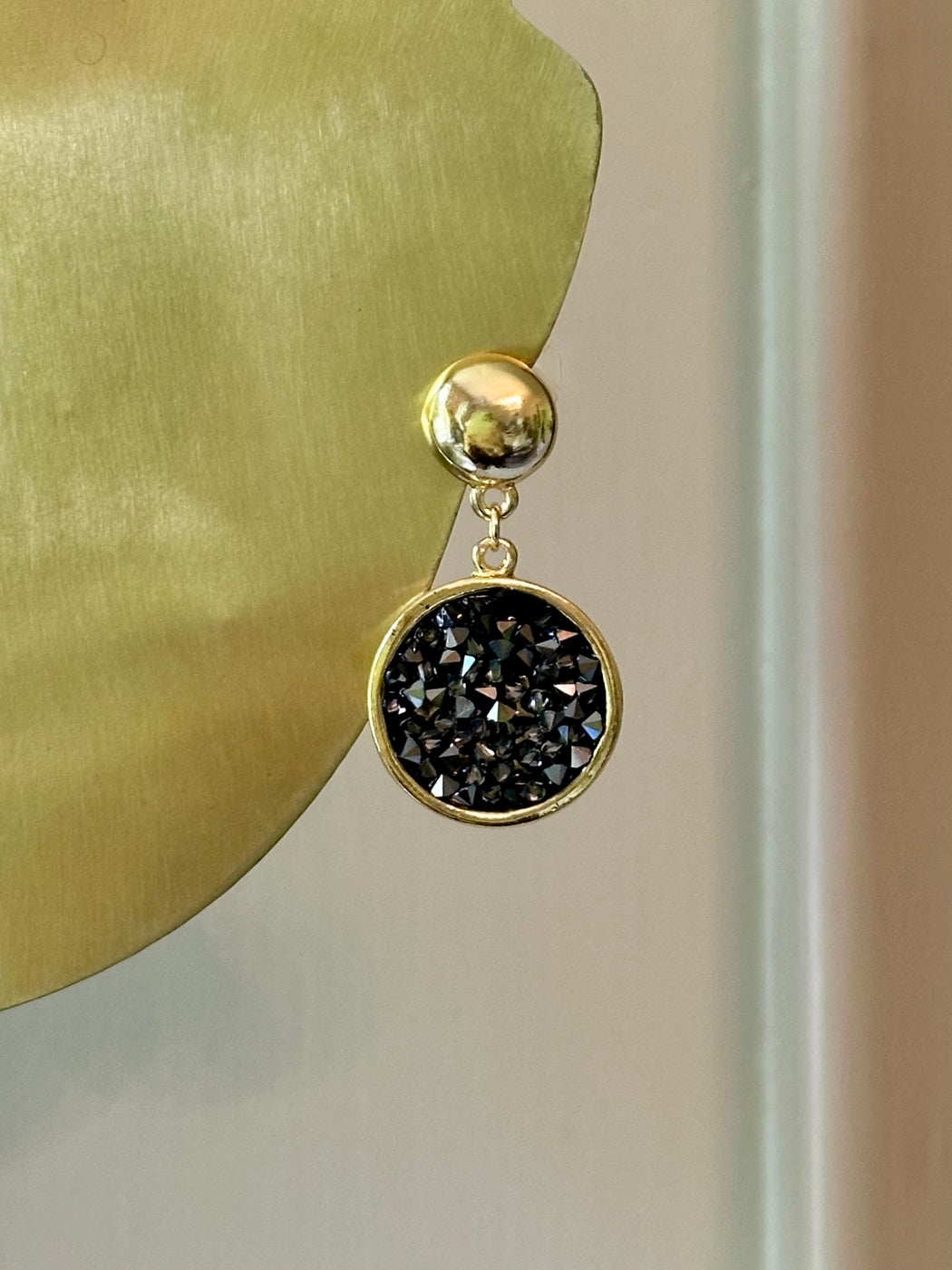 "Crystal Cluster" Drop Earring by Karine Sultan
