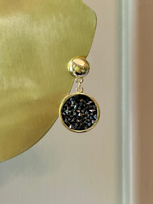 "Crystal Cluster" Drop Earring by Karine Sultan