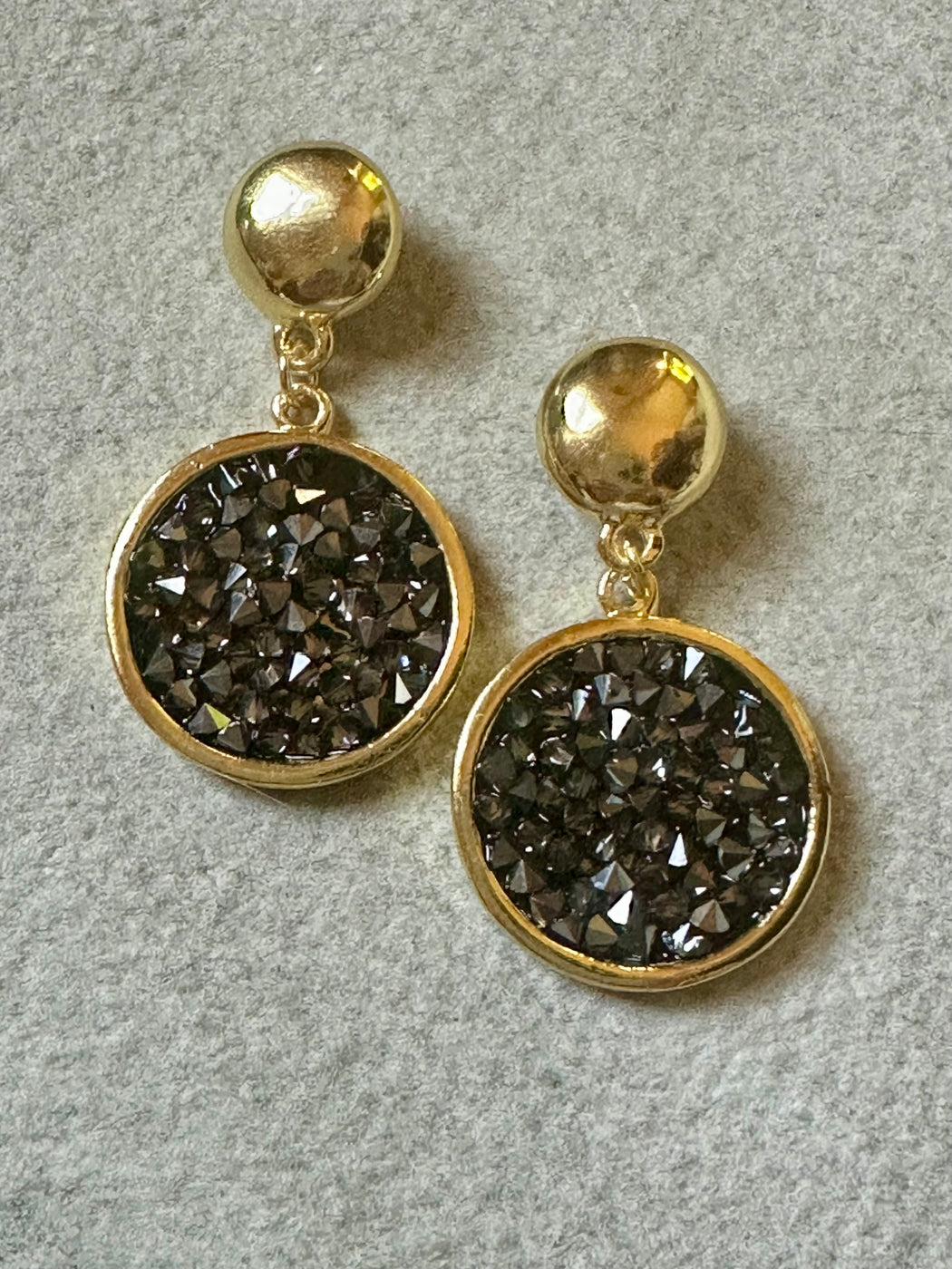 "Crystal Cluster" Drop Earring by Karine Sultan