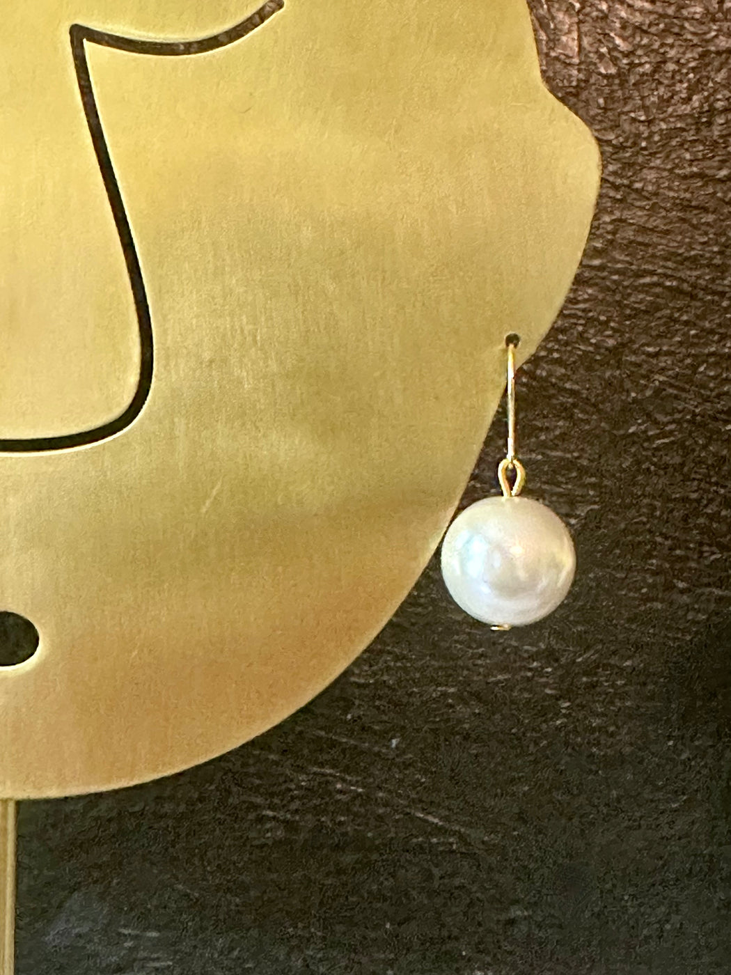 "Maxi Pearl" Drop Earrings by Karine Sultan