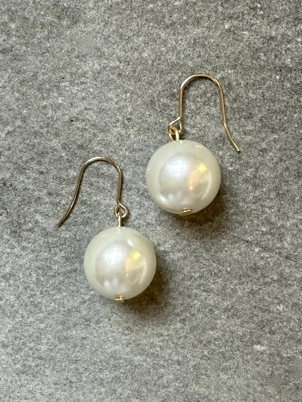 "Maxi Pearl" Drop Earrings by Karine Sultan