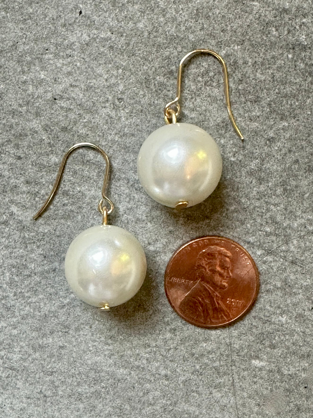 "Maxi Pearl" Drop Earrings by Karine Sultan
