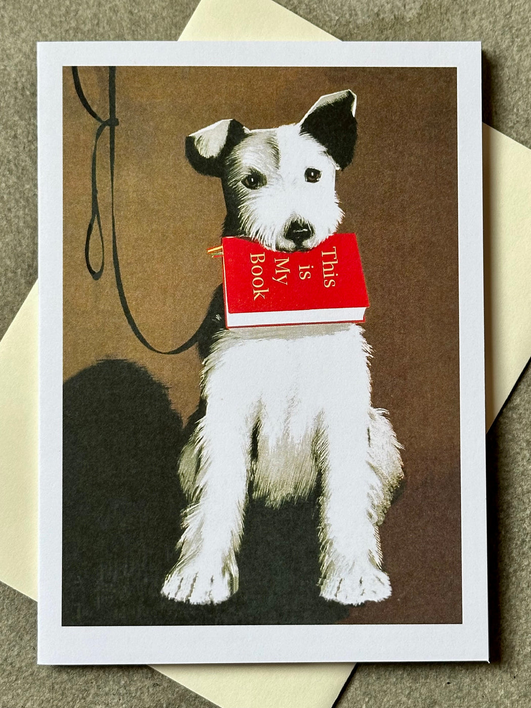 "There's No Friend Quite Like a Book" Card