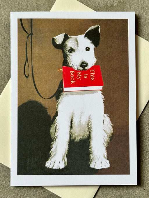 "There's No Friend Quite Like a Book" Card