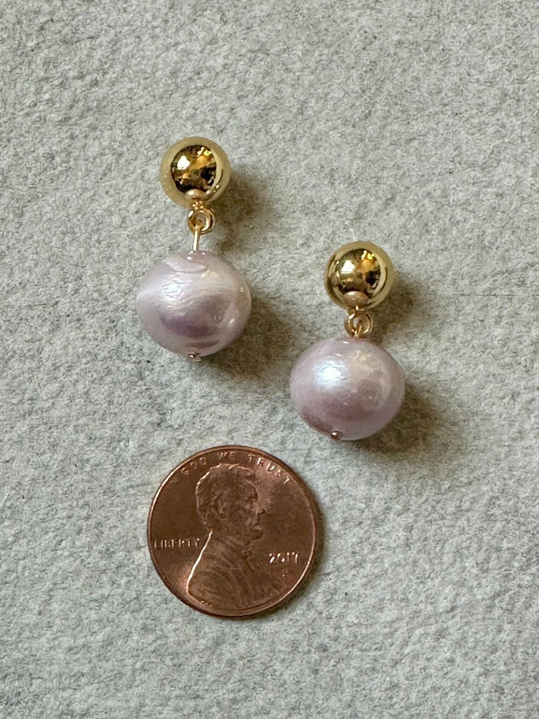 "Pink Pearl" Drop Earrings by Karine Sultan