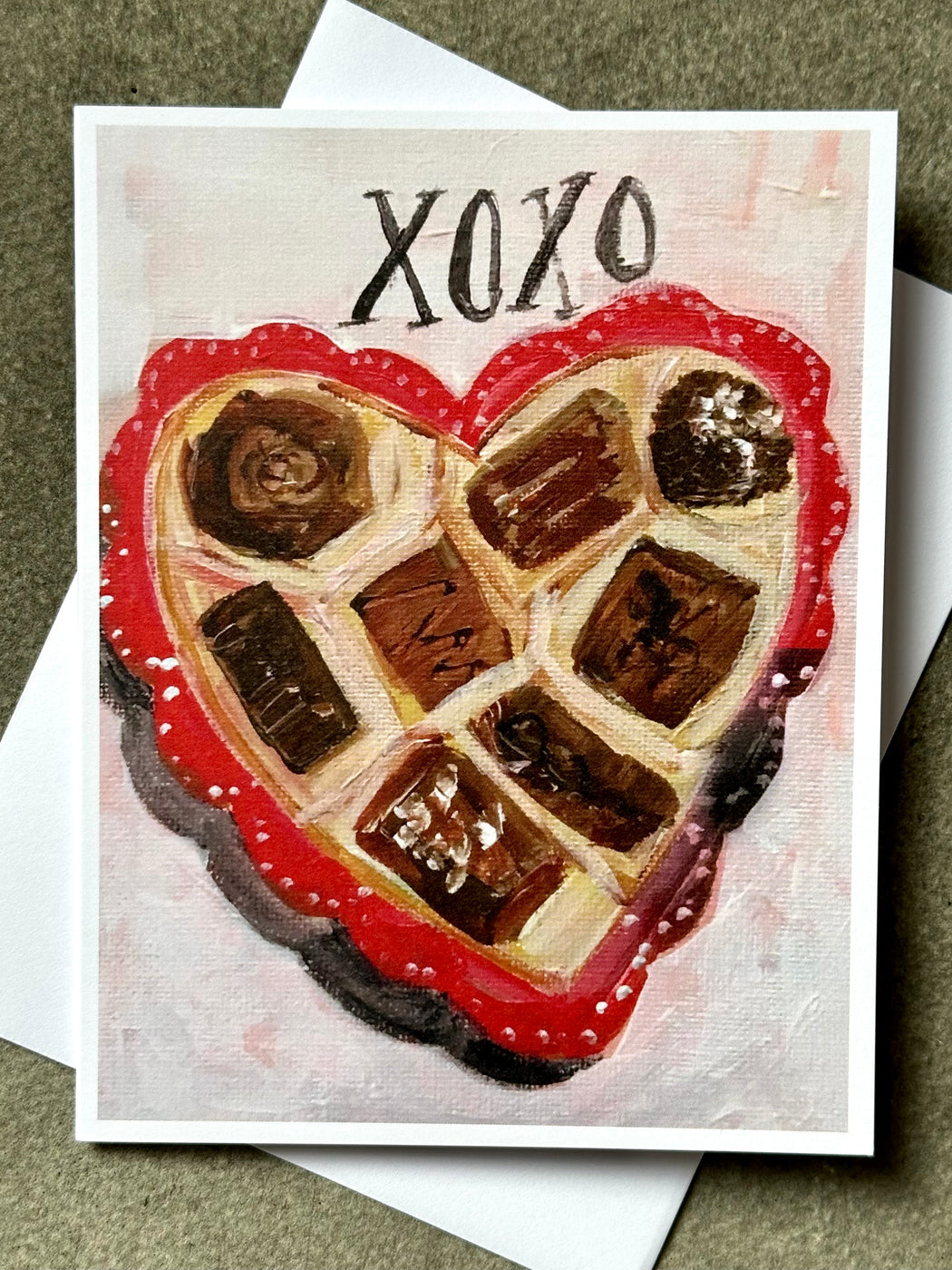 "Chocolate Box" Card by Mindy Carpenter