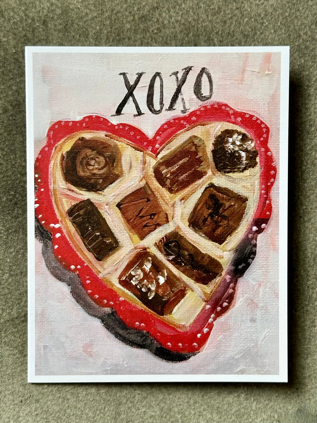 "Chocolate Box" Card by Mindy Carpenter