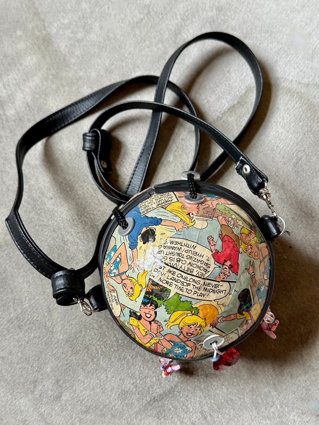 Vintage Paper Mache "Archie" Purse