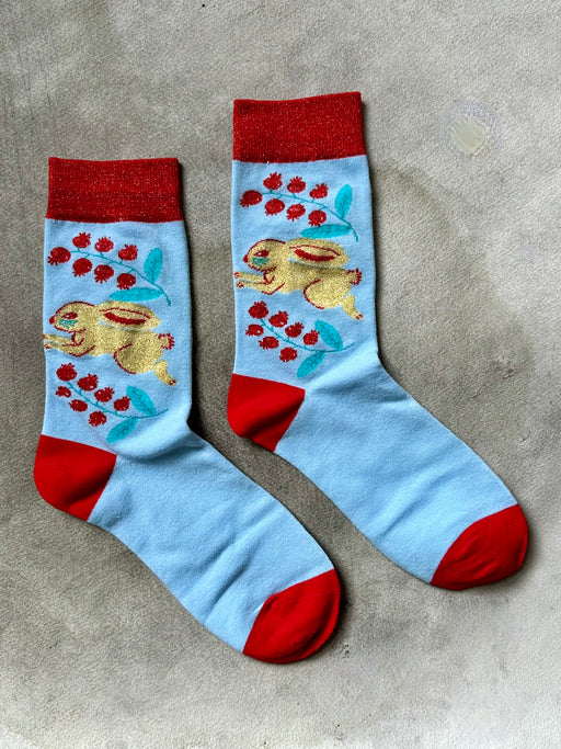 "Bunny"" Socks by Centinelle