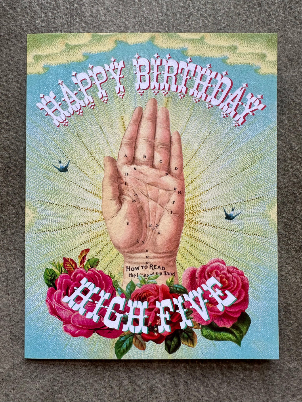 "Palmistry" Card