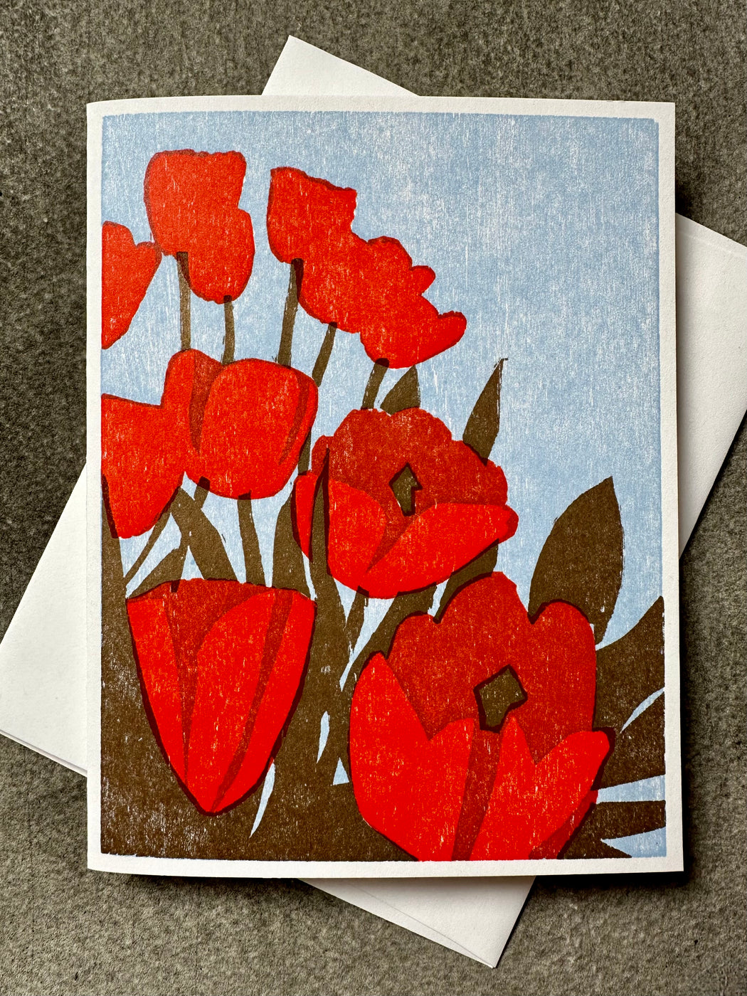 "Spring Tulips" Card