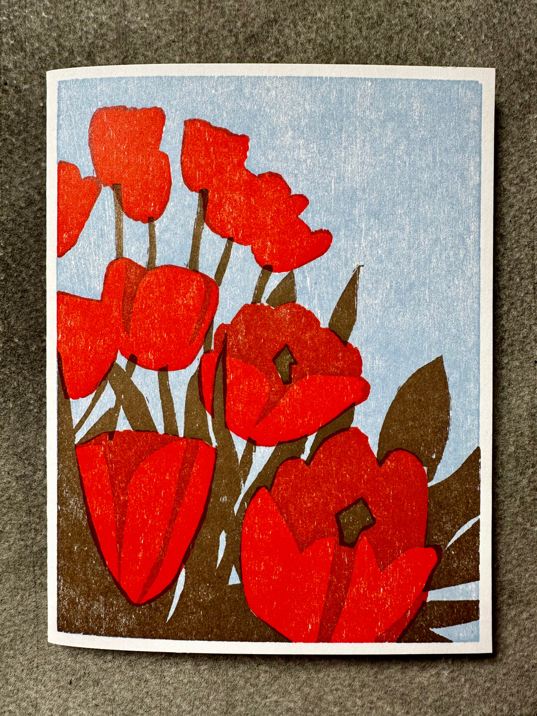 "Spring Tulips" Card