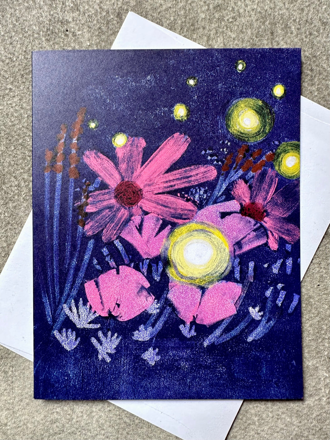 "Fireflies" Card