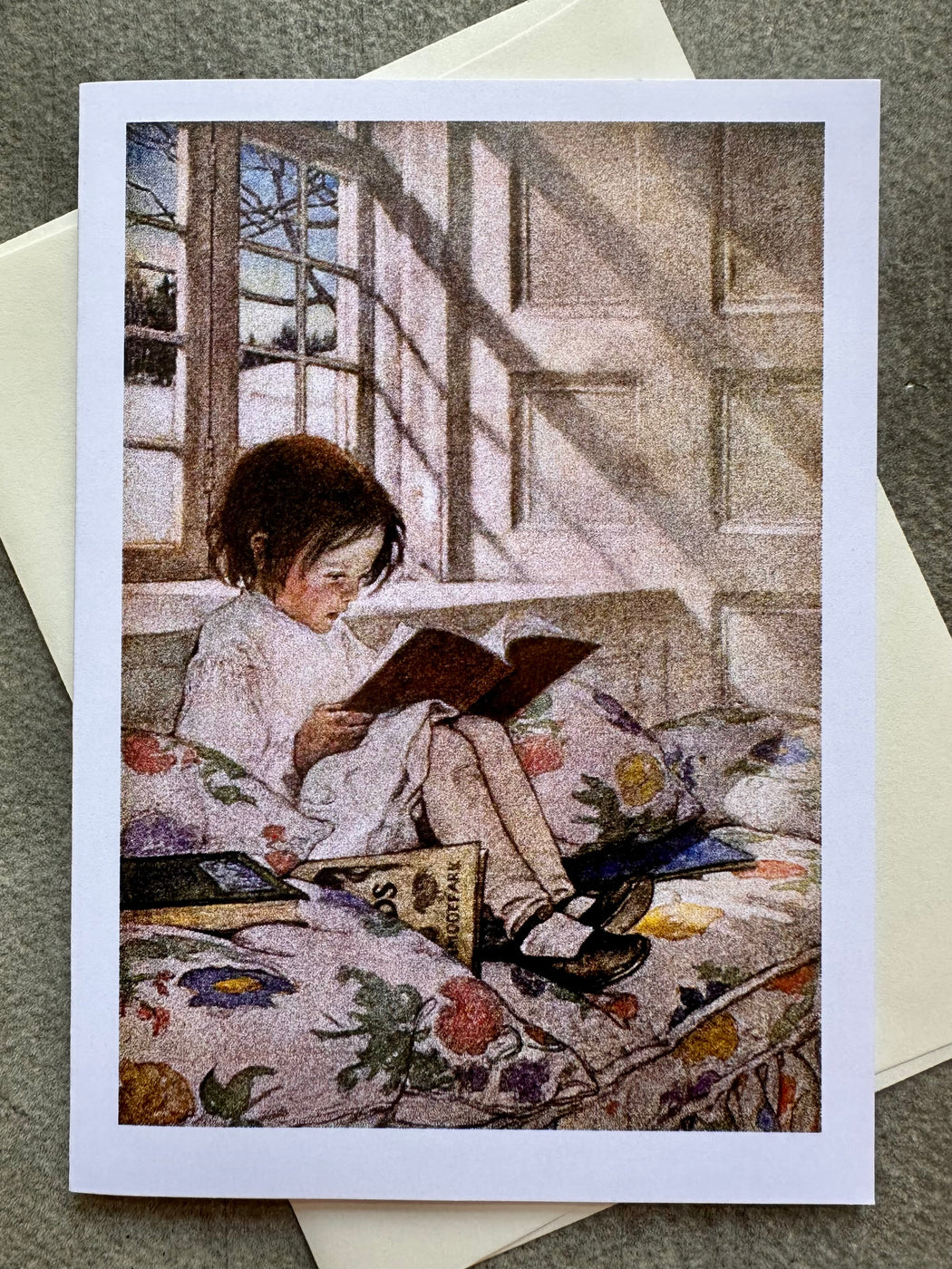 "Good Books are Good Friends" Card