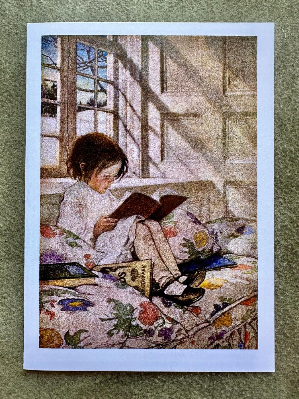 "Good Books are Good Friends" Card