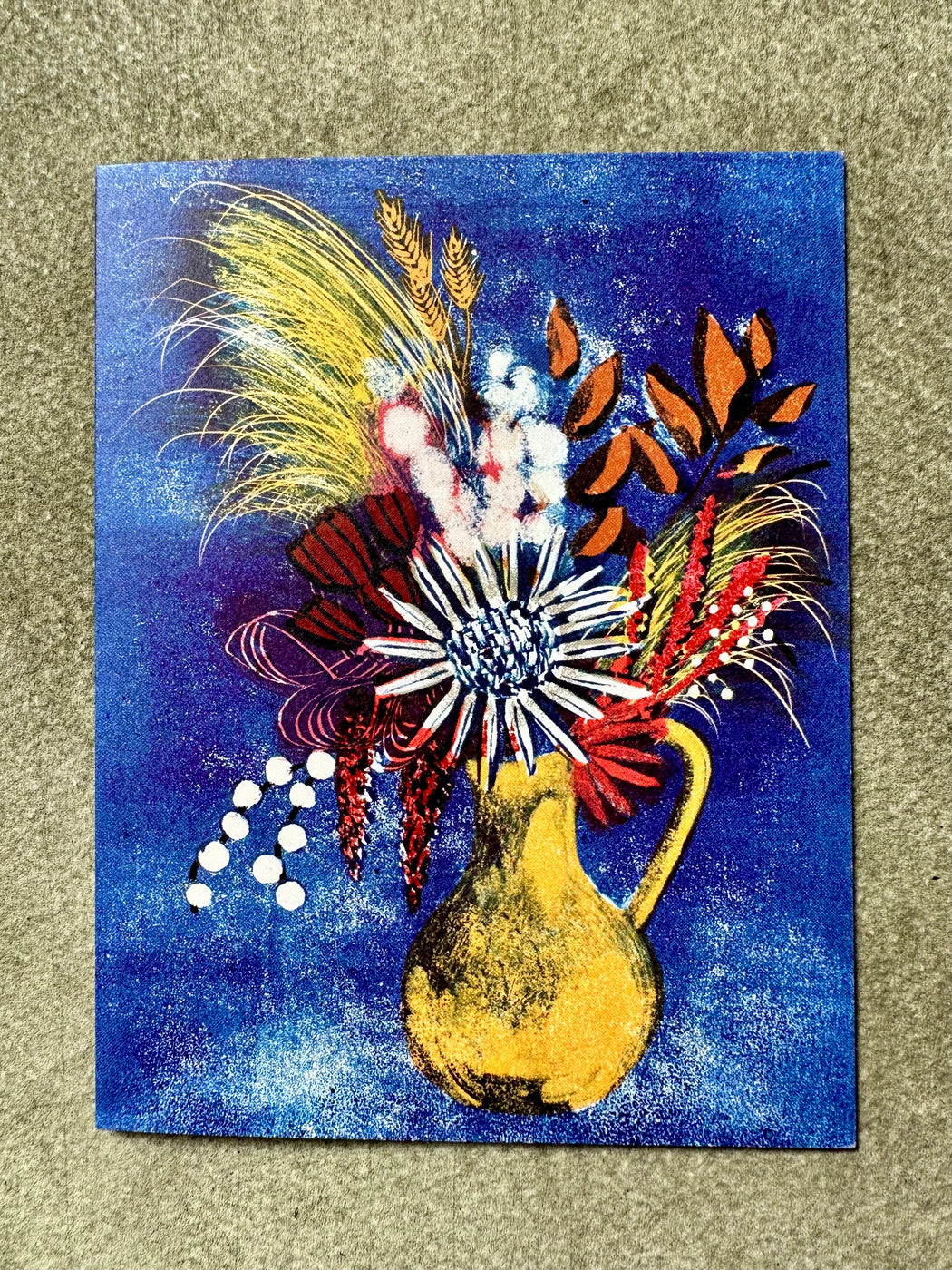 "Bouquet" Card