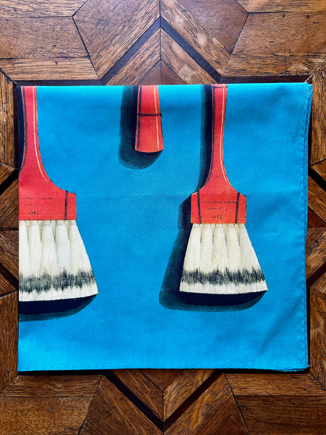 "Brushes" Cotton Bandana by John Derian