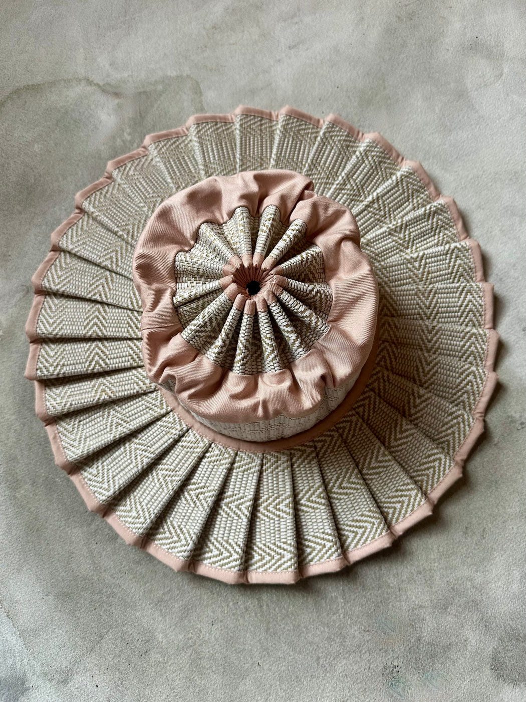 Lorna Murray Folding "Milan" Hat - Herringbone