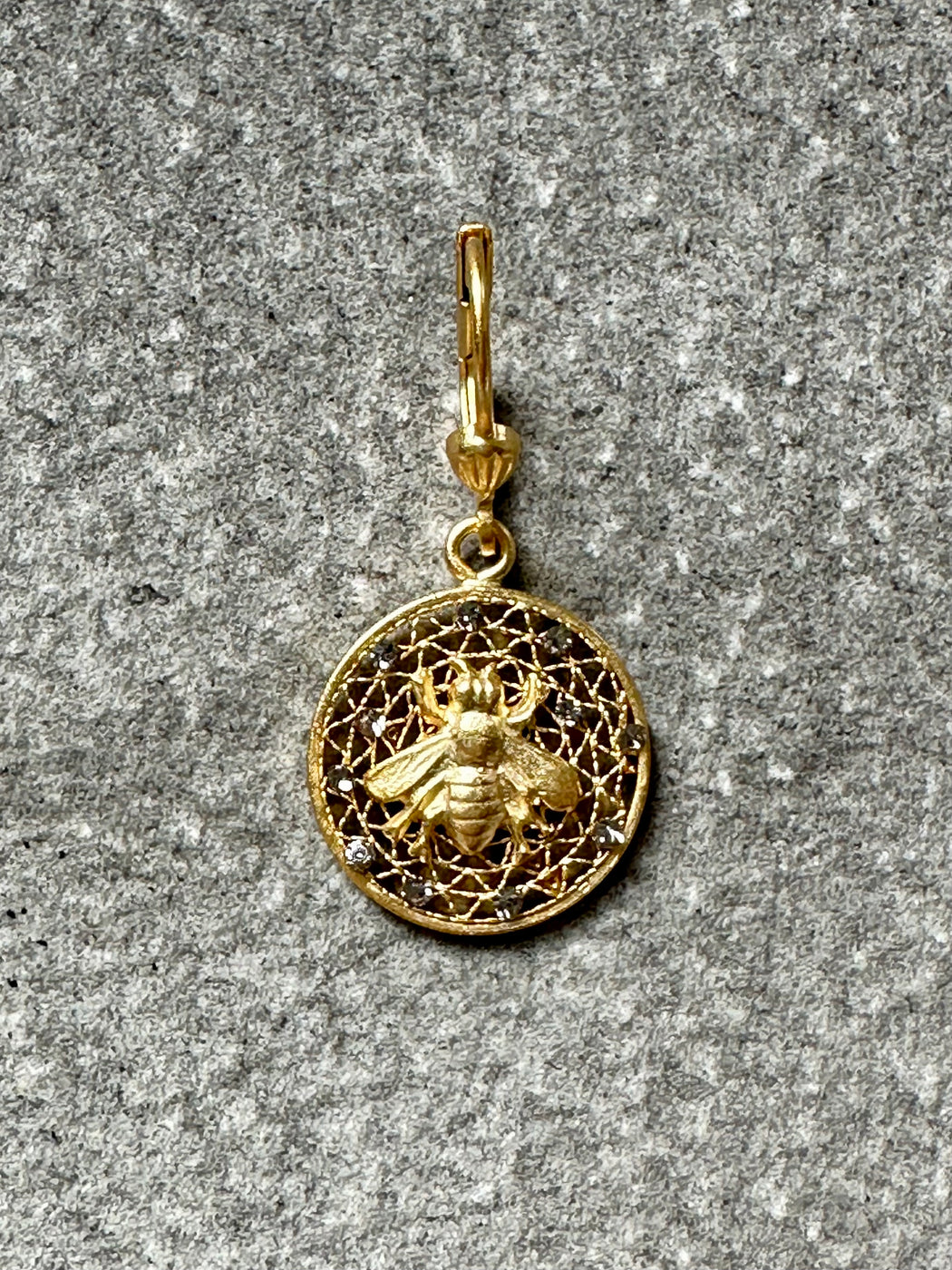 "French Bee" Earrings by Catherine Popesco