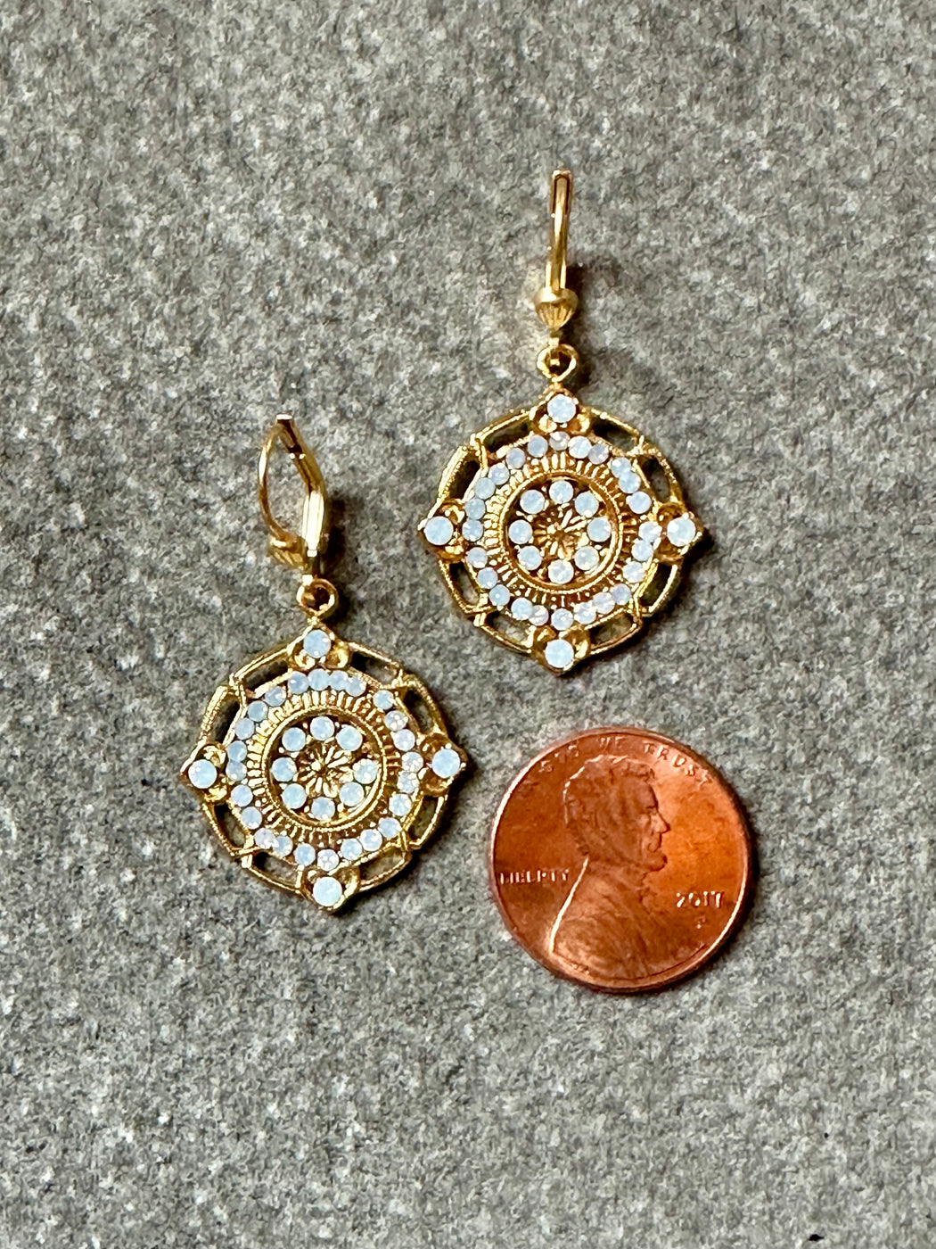 "Lace" Earrings by Catherine Popesco