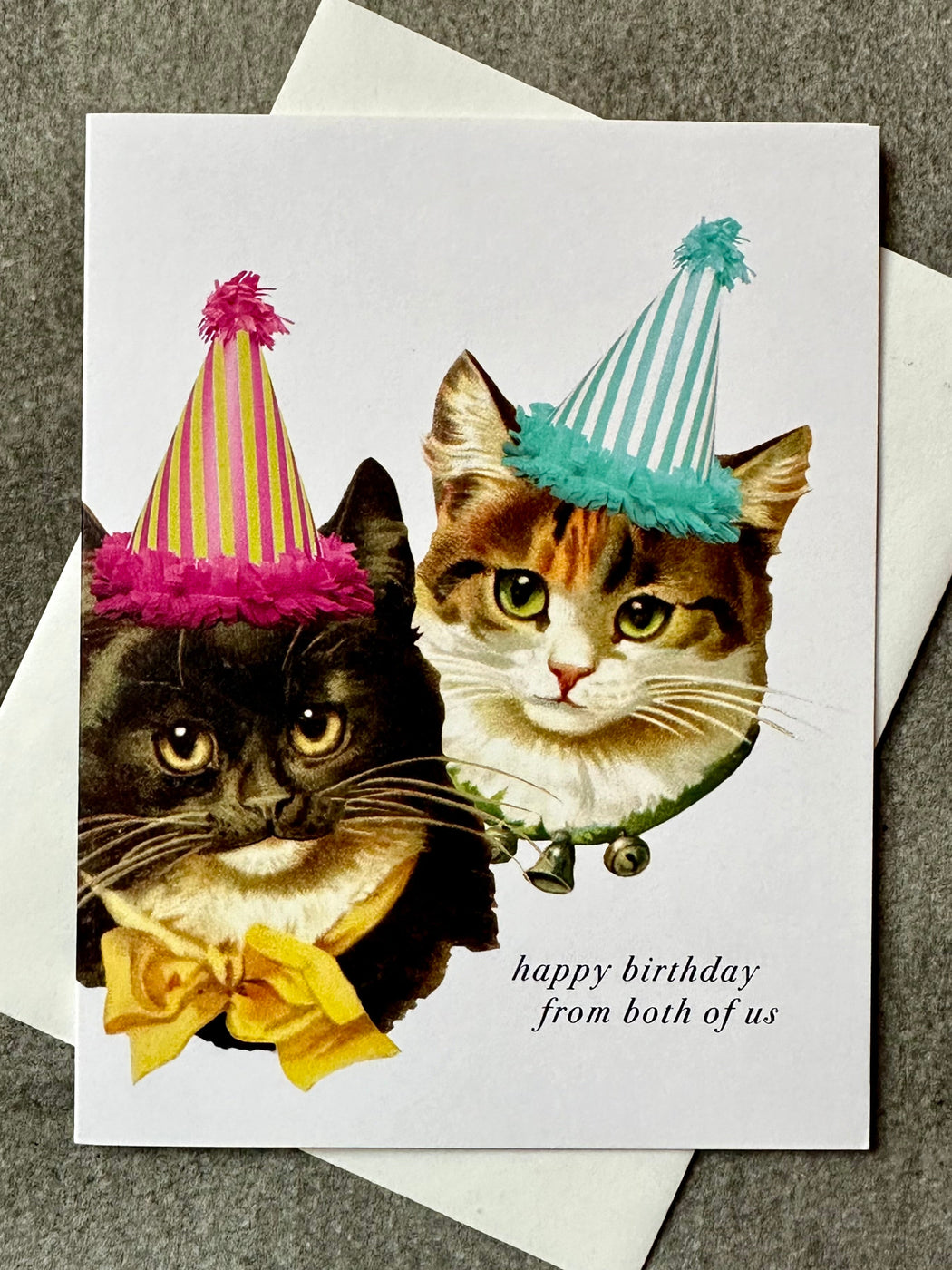"Cats in Hats" Birthday Card