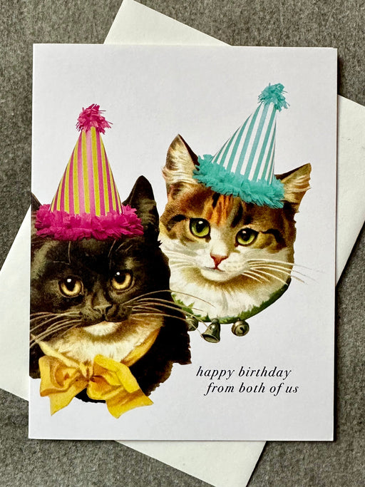 "Cats in Hats" Birthday Card