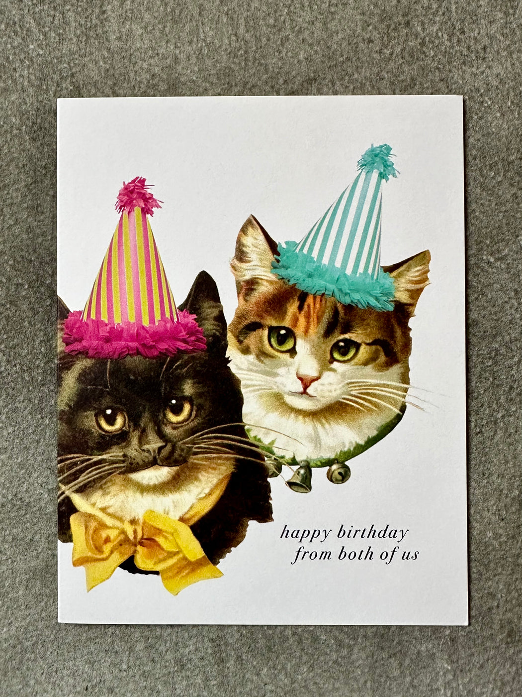 "Cats in Hats" Birthday Card