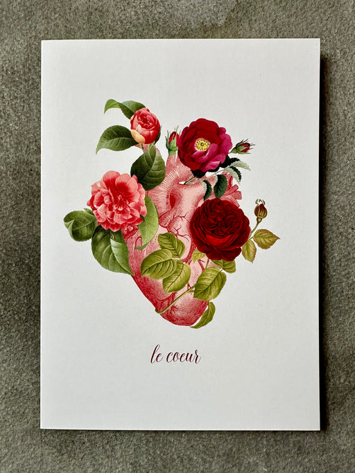 "Le Coeur" Card
