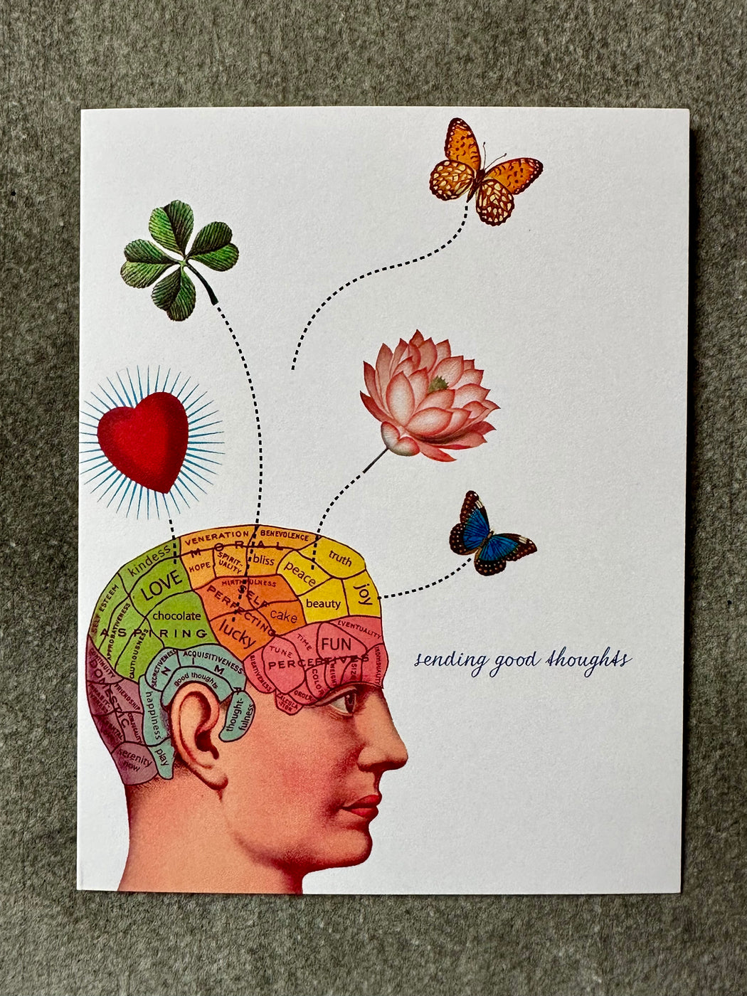 "Sending Good Thoughts" Card