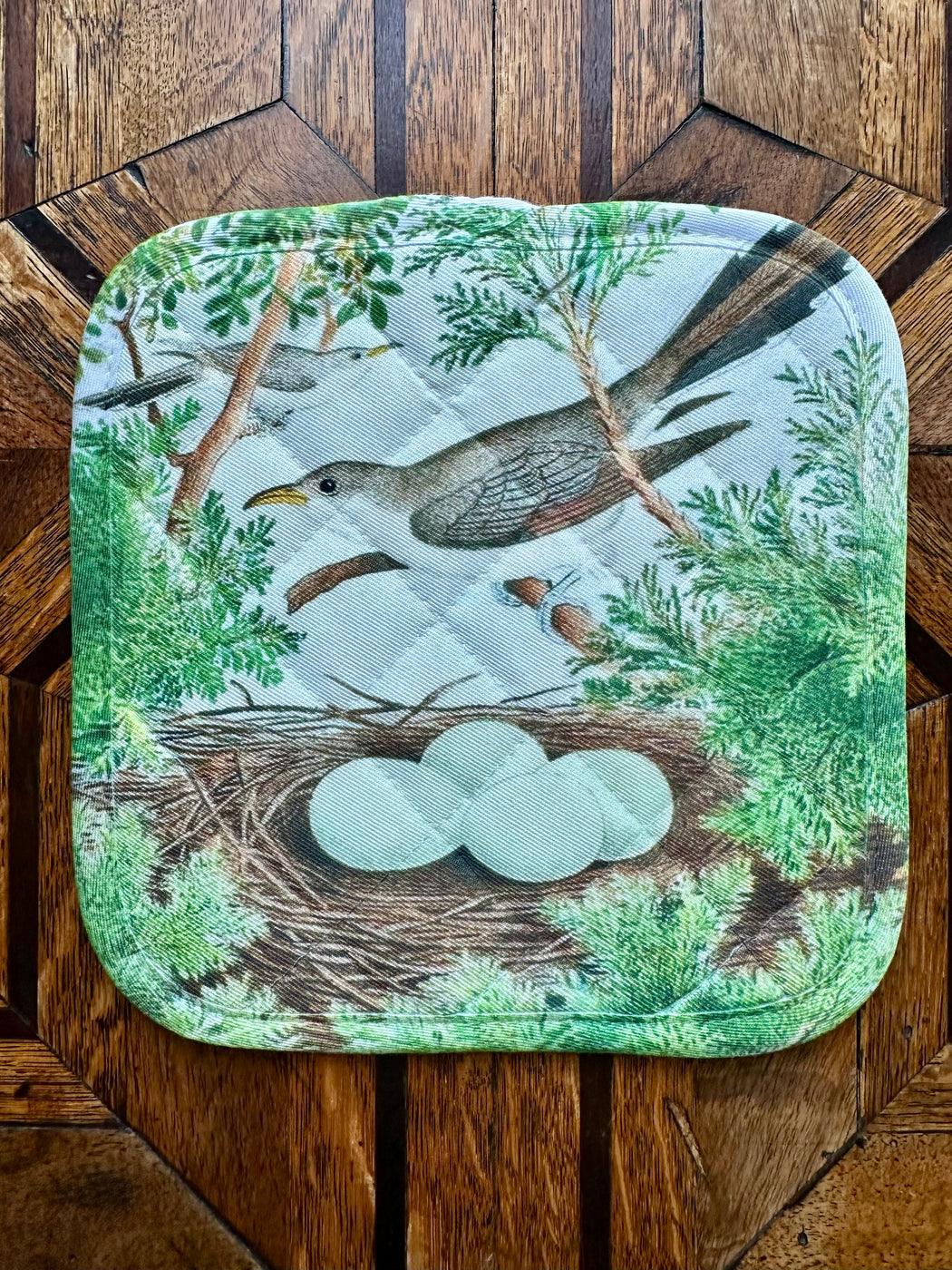 "Yellow-Billed Cuckoo" Potholder