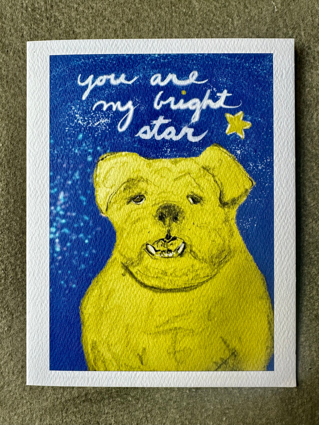 "You Are My Bright Star" Card by Leslie Drapkin