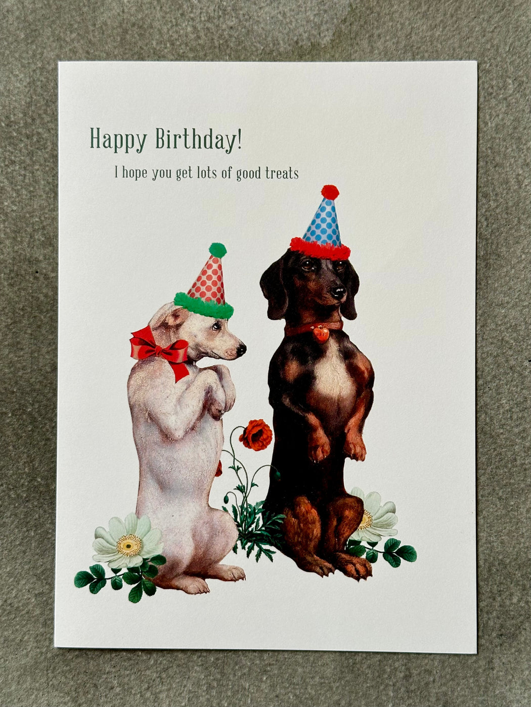 "Dogs in Hats" Birthday Card