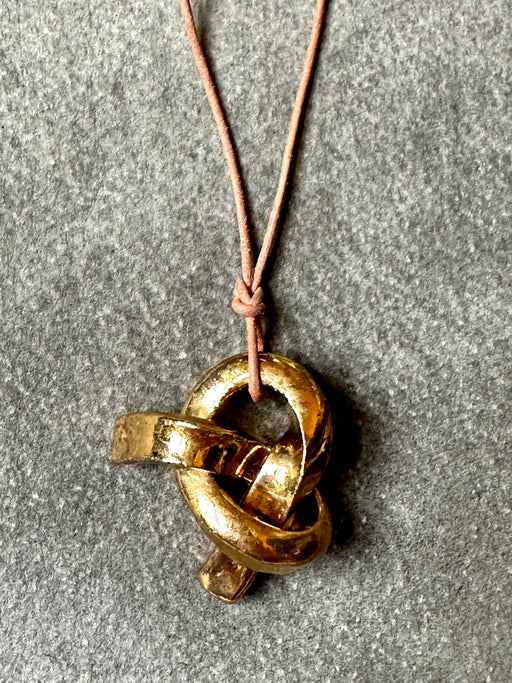 Ceramic Knot Necklace