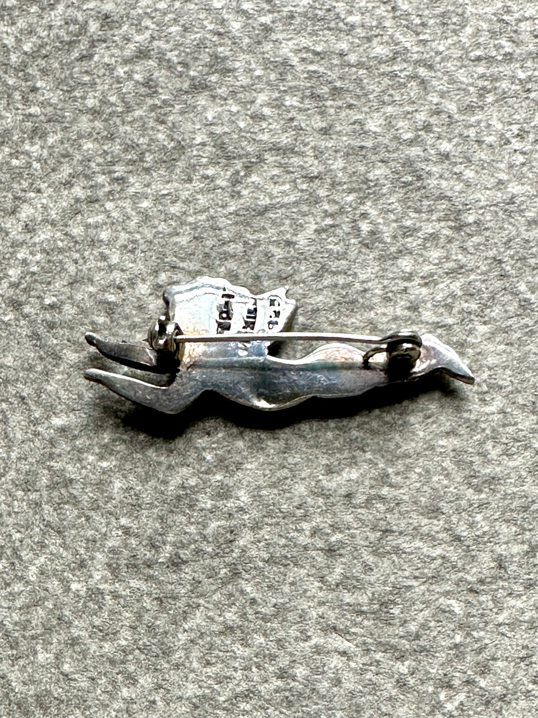 Vintage Sterling Silver "Cupid" Pin