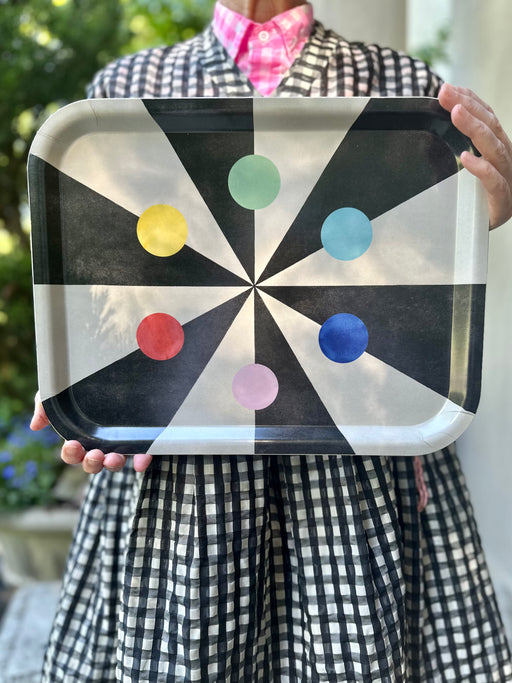 "Benson's Colour Hexagaon" Birchwood Tray